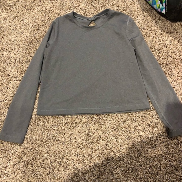 lululemon athletica Tops - Lululemon Gray long sleeve